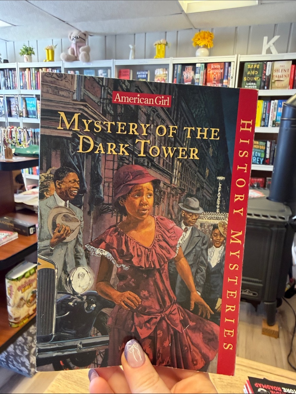 American Girl Mystery of the Dark Tower — Red & Black Cover
